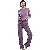 jijamas Incredibly Soft Pima Cotton Women's Pajamas Set - The Long Sleeve Set