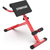Synergee Roman Chair &ndash; Red Hyperextension GHD Ab Bench