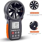 BTMETER BT-100 Digital Anemometer Wind Speed Temp Gauge view 5