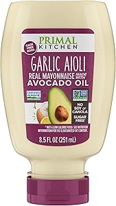 Primal Kitchen Garlic Aioli Mayo Squeeze, 8.5 ounce