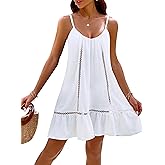 Blooming Jelly Womens Bathing Suit Cover Up Swim Beach Dresses Cover Ups Spaghetti Straps Swimsuit Coverups 2025
