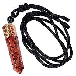 Nupuyai Orgone Healing Crystal Point Pendant