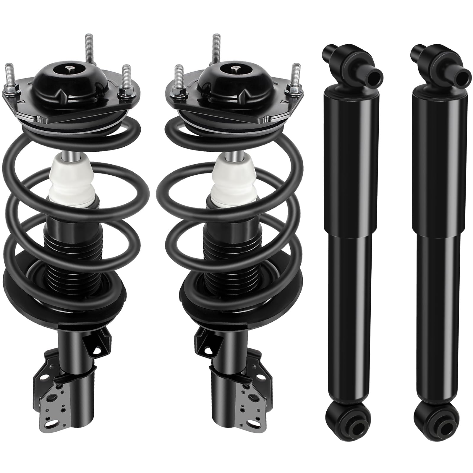 Photo 1 of GDSMOTU Front & Rear Complete Struts & Coil Spring Assembly Compatible for Saturn for Outlook 2007-2010 for GMC for Acadia 2007-2016, Set of 4 Shocks & Struts Replace 172518 37315