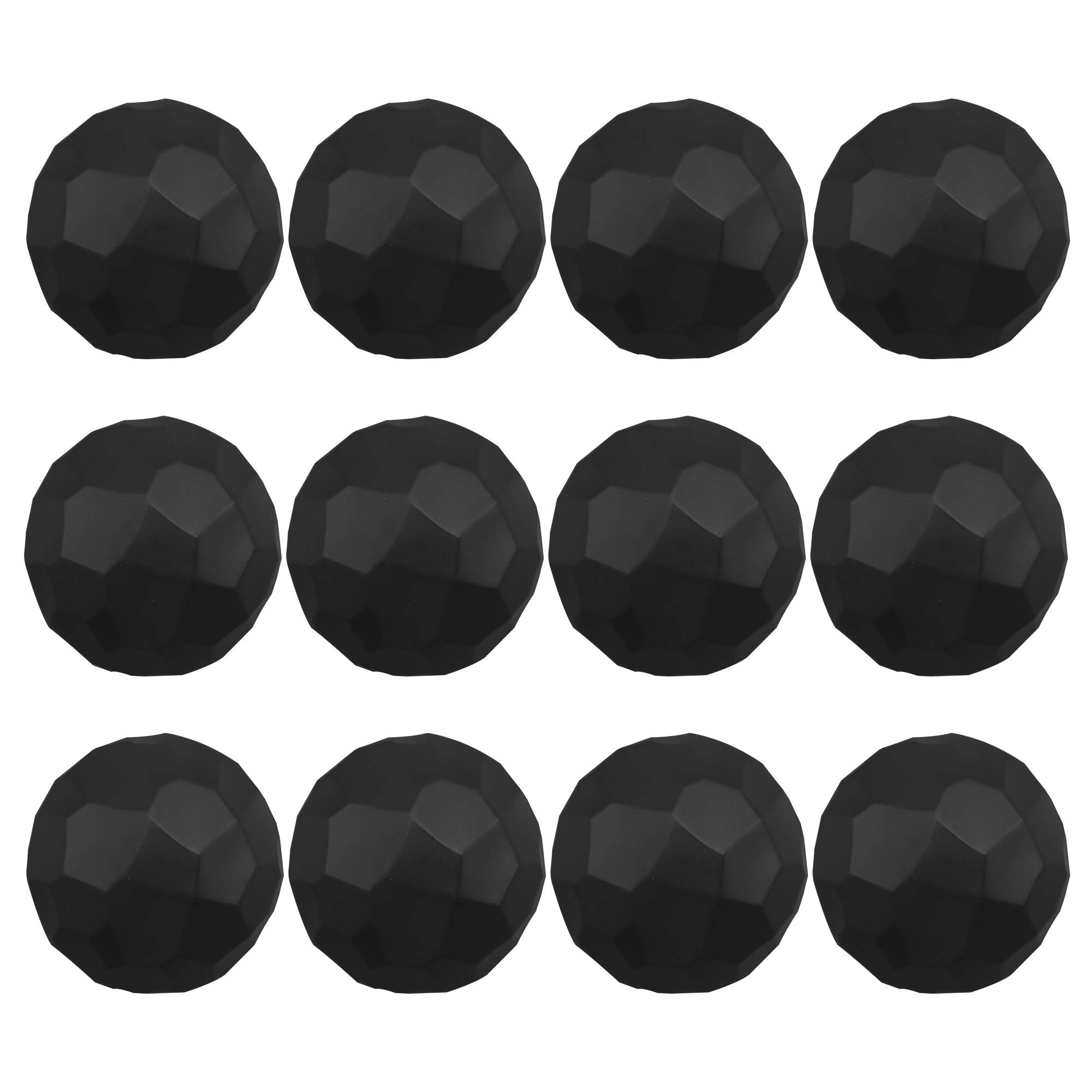 Photo 1 of 12 PCS Magnetic Garage Door Clavos- Decorative Hardware for House and Door Entry- Magnet Mount, 2.2 Inch,Black