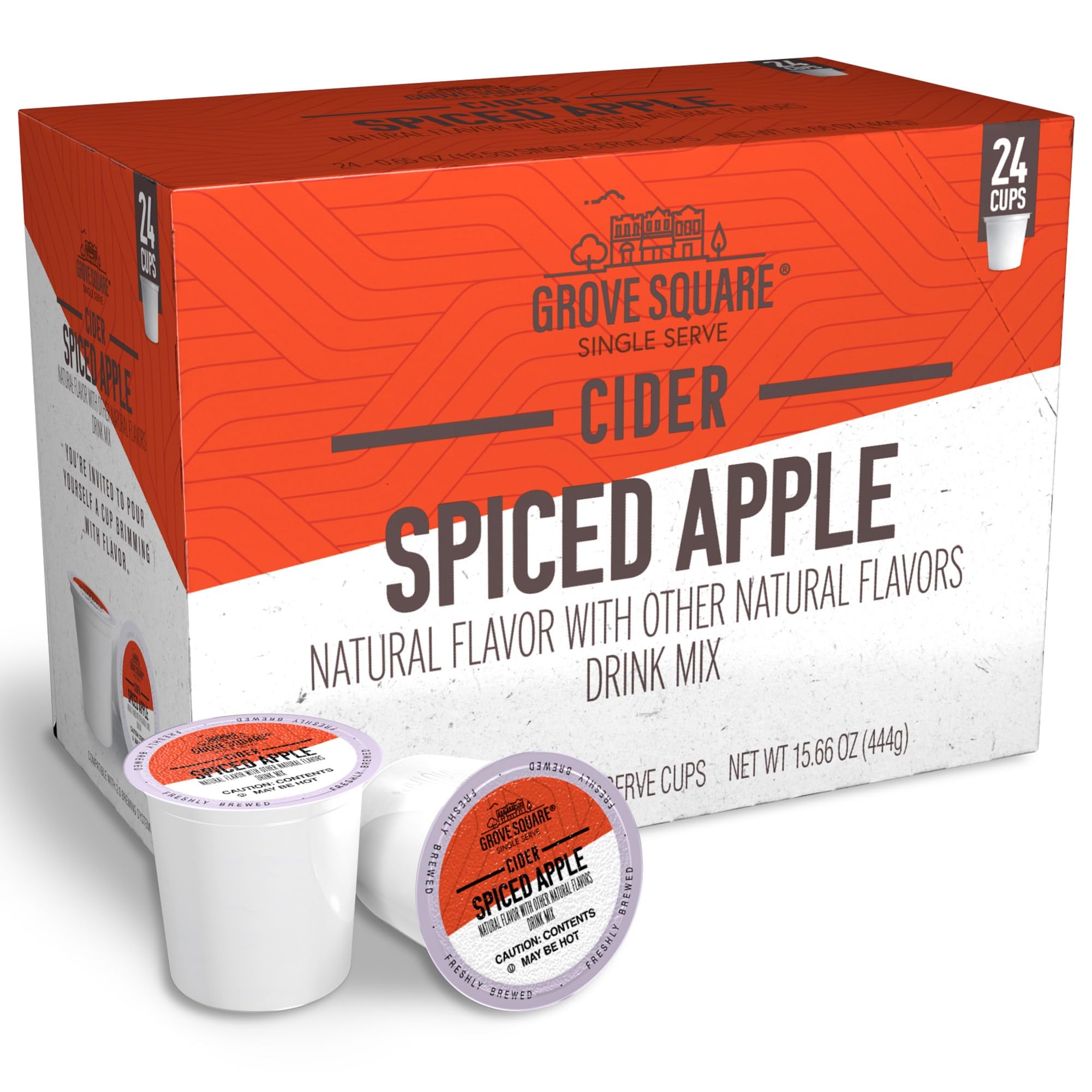 Grove Square Cider Pods, Variety Pack, Single Serve