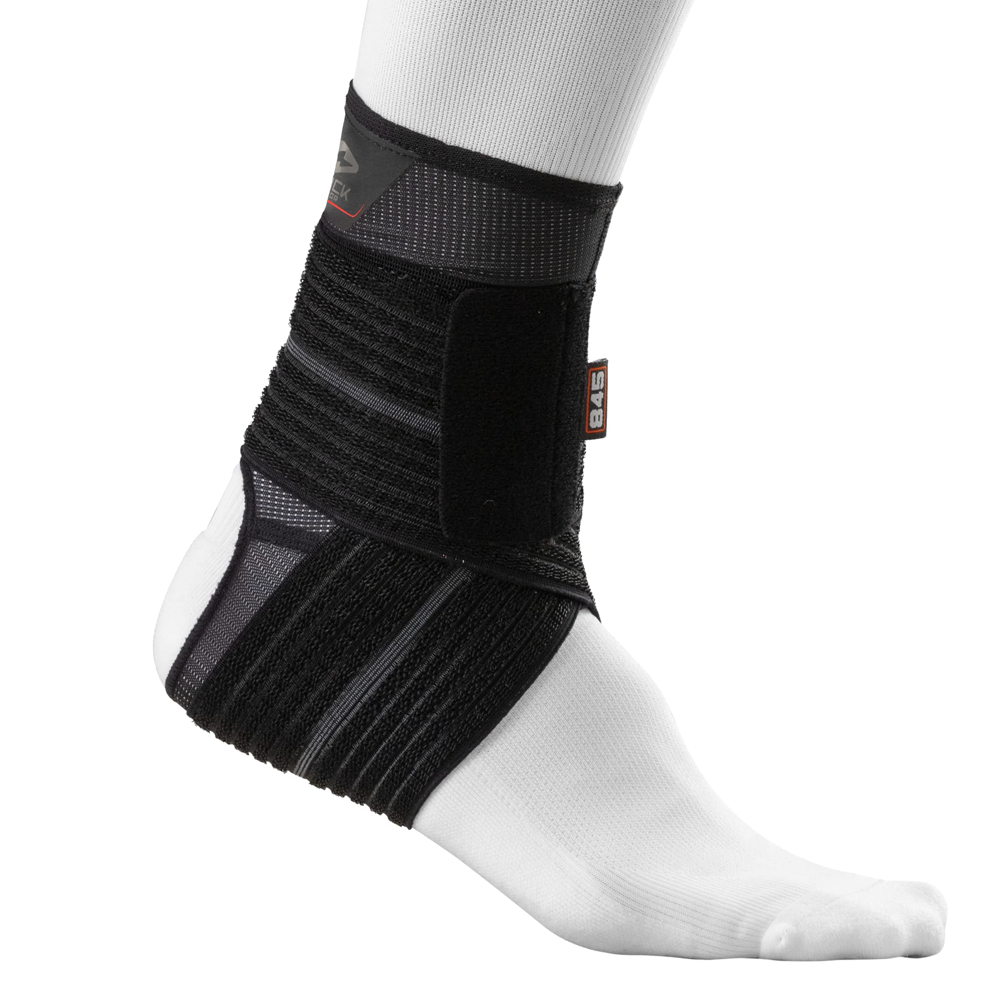 Shock Doctor Ankle Sleeve with Compression Wrap Support black black Size:M