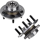 KUSATEC 515072 Front Wheel Bearing Hub Assembly 2-Pack for Dodge Ram 1500 2002-2008, Ram 1500 3.7 4.7 5.7L 2004 2005, 5 Lug Bolts