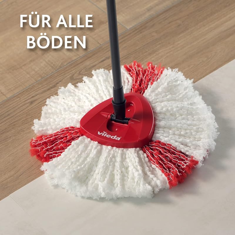 Turbo 2in1 Wischmopp Ersatzköpfe, Mikrofaser, saugfähig, 2er Pack