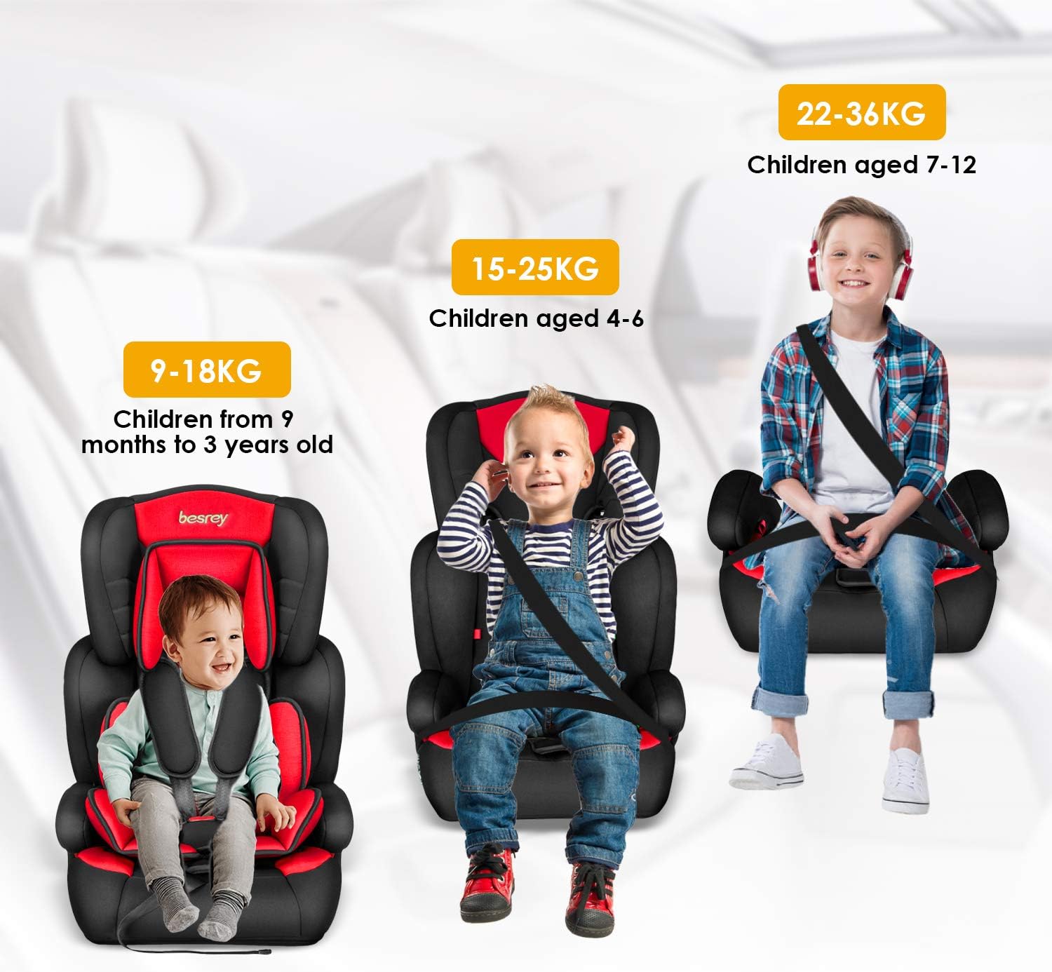 3 year old without car seat
