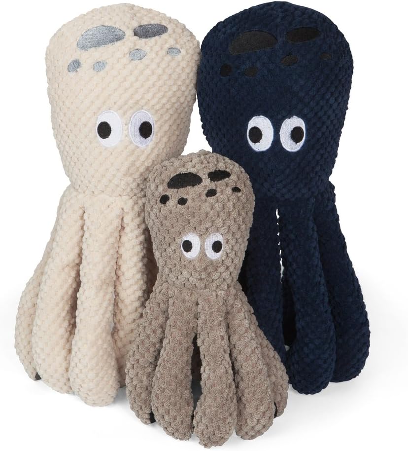octopus dog toy plush