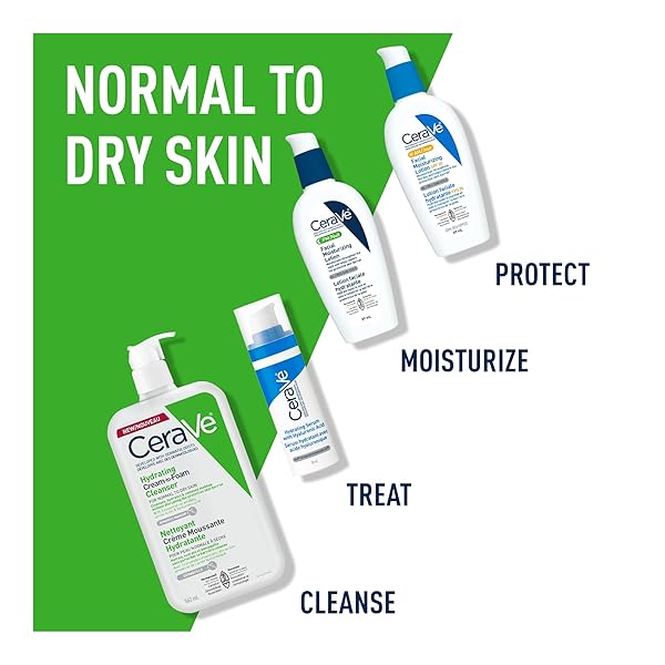 CERAVE HYDRATING CREAM-TO-FOAM CLEANSER | HYDRATING MAKEUP REMOVER AND FACE WASH WITH HYALURONIC ACID | FRAGRANCE FREE NON-COMEDOGENIC | 19 FLUID OUNCE