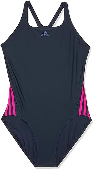 adidas Damen Infinitex Essence Core 3 Stripes 1 Piece Badeanzug