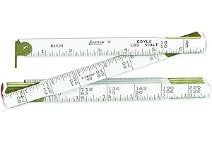 Crescent Lufkin 4' X 5/8" Doyle Log Rule, Black - TT524N