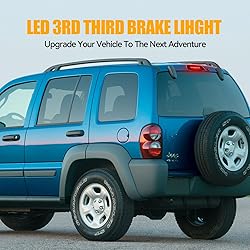 Cxdar Third 3rd Brake Light LED for 2002-2007 Jeep