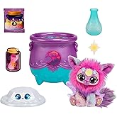 Magic Mixies Magical Gem Surprise Cauldron. with New Shimmer Eyes! Reveal an Mixie Plushie from The Fizzing Cauldron and Disc