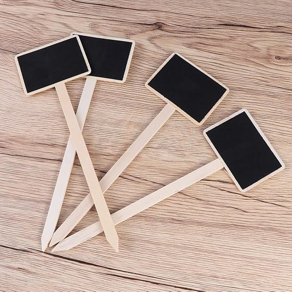 SUPVOX 20 piezas mini pizarra de madera mini pizarra recoge ...