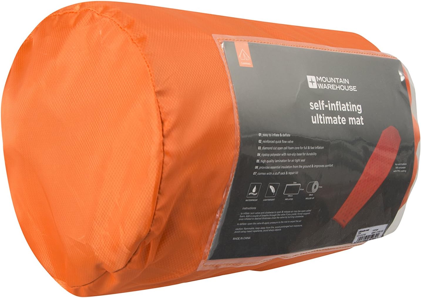 mountain warehouse self inflating mat