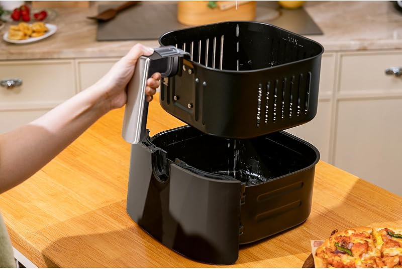 Heißluftfritteuse 7L, 1900 W, Digitalem LED-Touchscreen Air Fryer