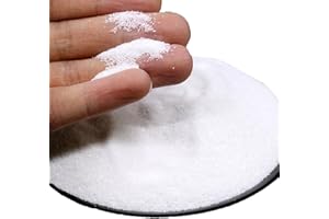 AOSWTLIF 1 Pound White Fine Quartz Sand - 80-120 Mesh, Ideal for Zen Gardens, DIY Painting, Incense Burners, Acrylic Texturing, Interior Decor & Vase Fillers