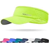 Sukeen Sports Sun Visor Men Women Lightweight Packable Cooling Stretchy Visor Hat for Running, Tennis, Golf