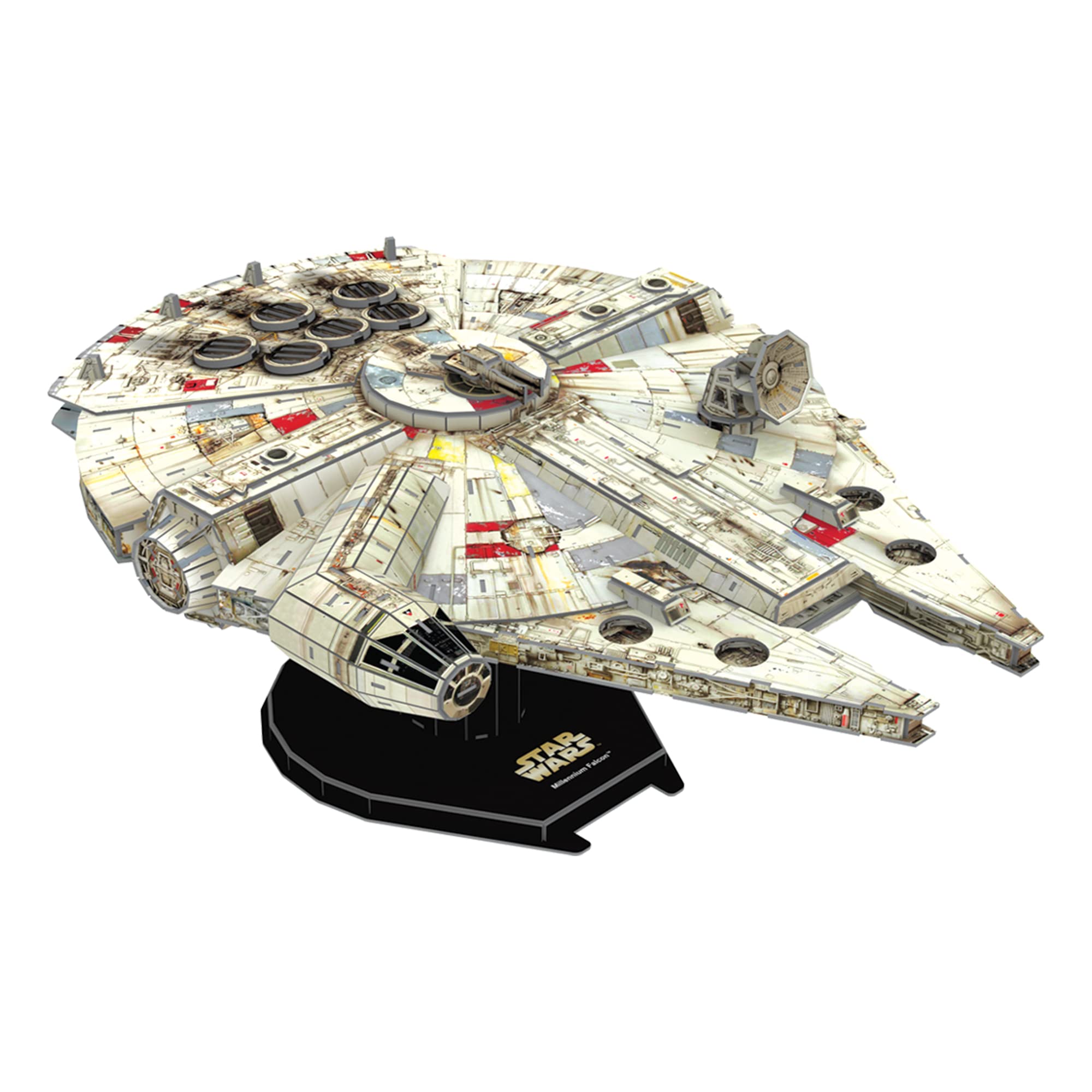 University Games Star Wars Millennium Falcon 3D Model Kit, Grey