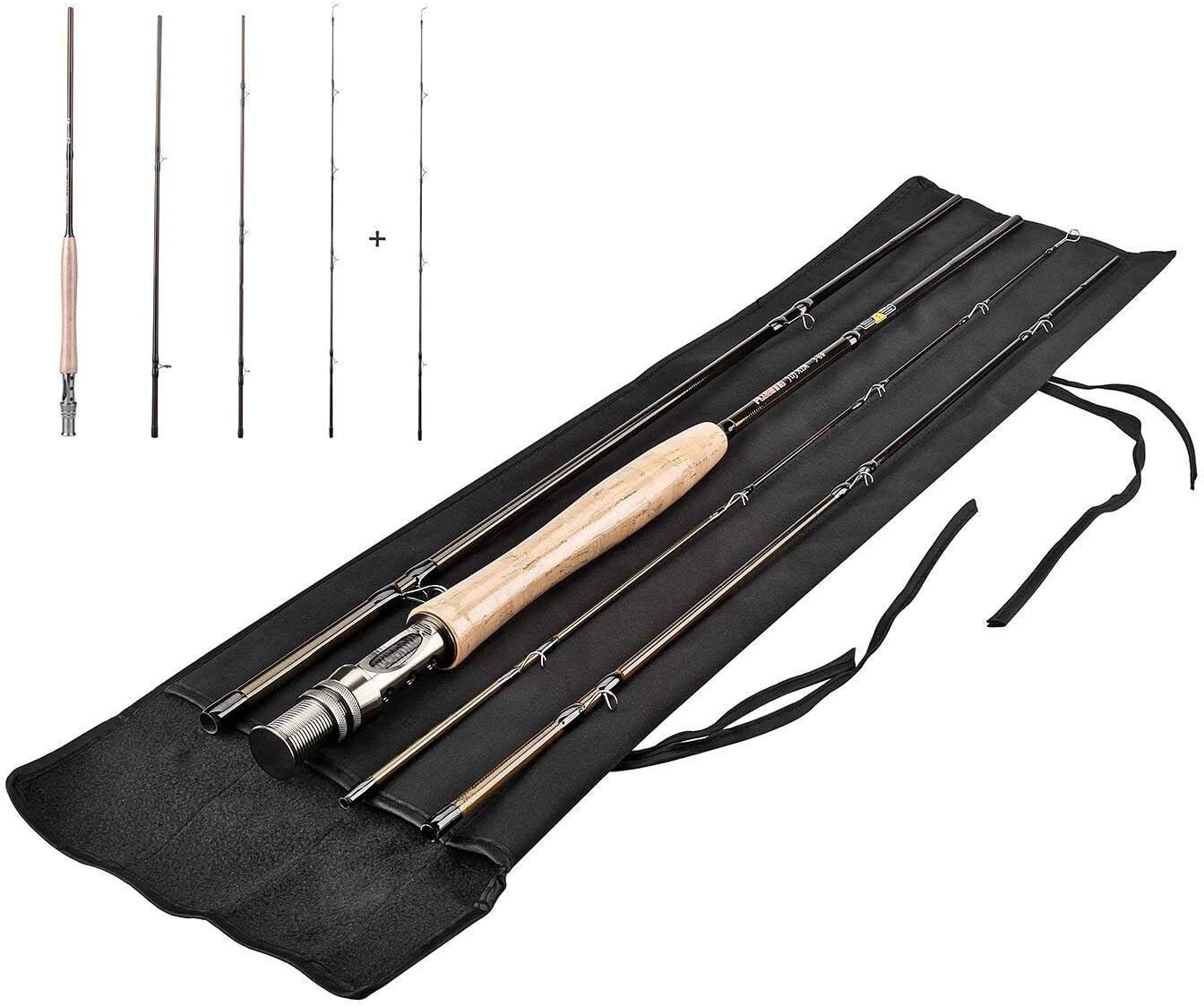 plusinno fly fishing rod and reel combo