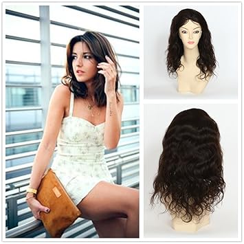 Amazon Com Wigsroyal Luxury Wigs Virgin Brazilian Hair Wig For African American Women 16 Inch Beauty