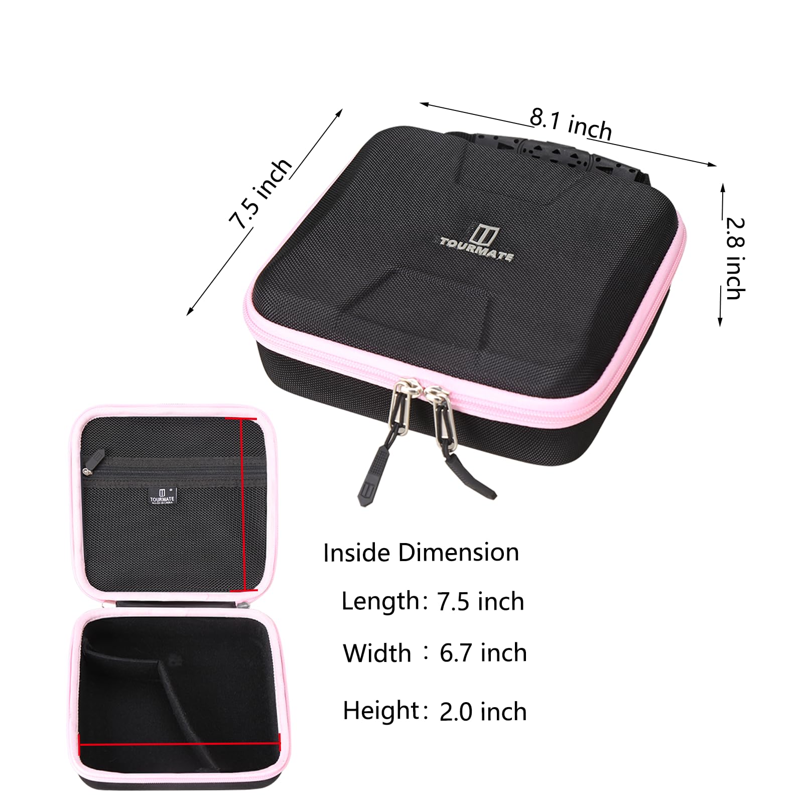 Storage Case for DEKOPRO 8V Cordless Drill - Drill Bit Set Hard Case, Carrying Case (Only Case)