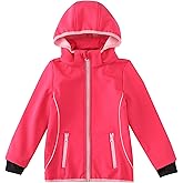 M2C Girls Hooded Fleece Lined Waterproof Windproof Jacket