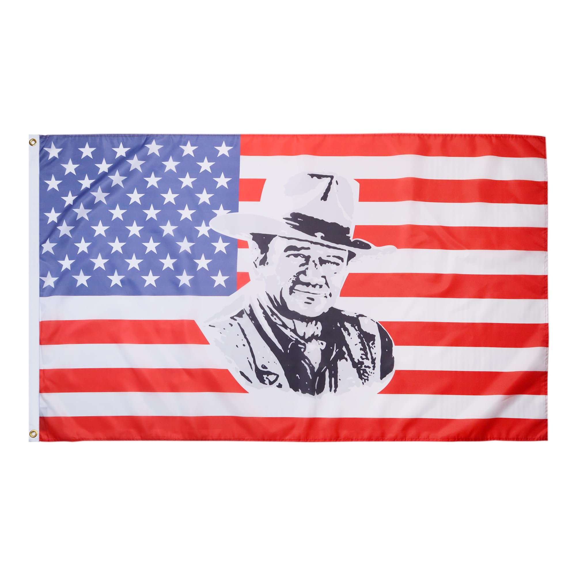 AZ FLAG - Usa John Wayne Flag - 3x5 Ft - 100D Polyester United States - American Banner with Two Metal Grommets - Fade Resistant - Vivid Colors - 3' x 5' Feet - 150x90 Cm
