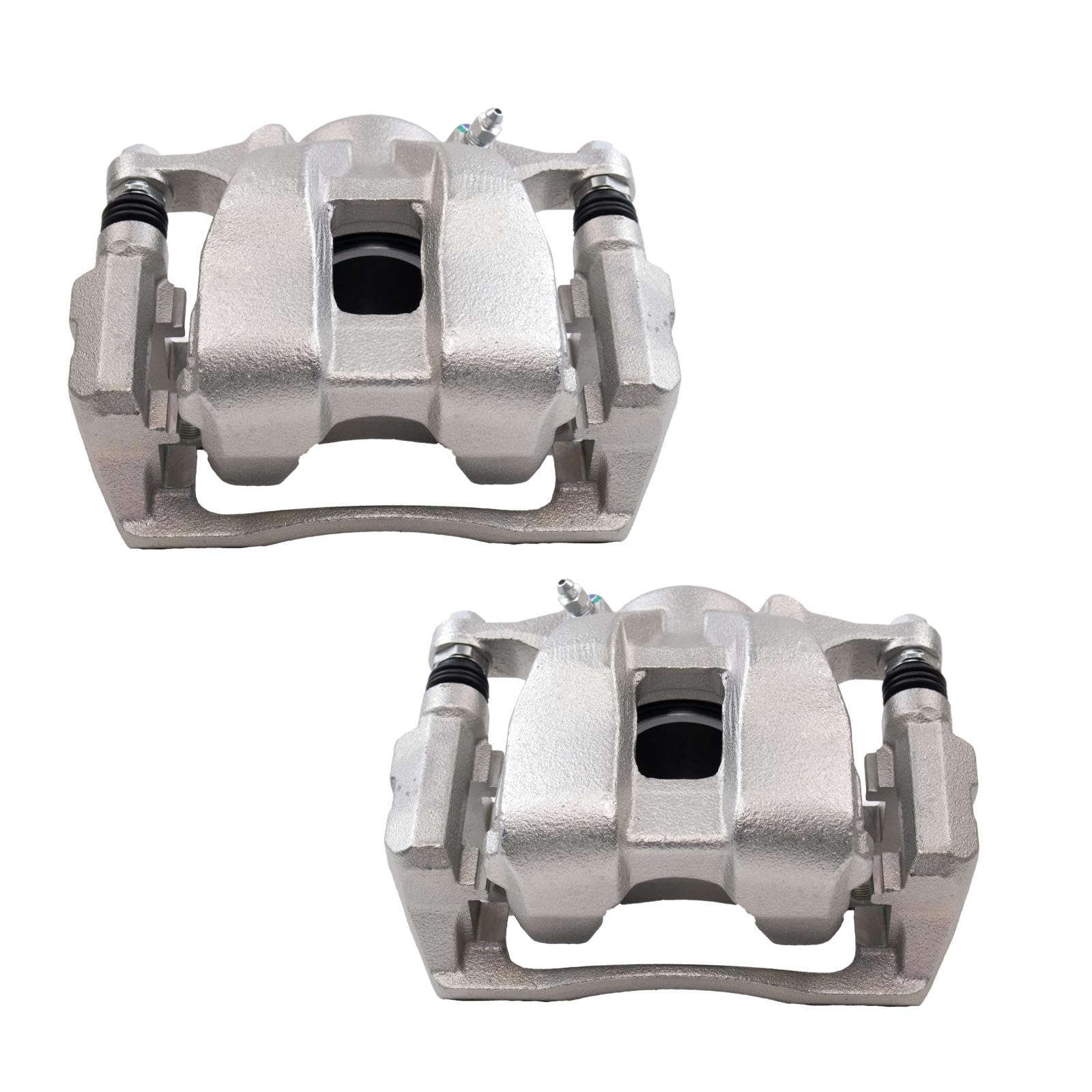 TRQ Front Brake Caliper Set Compatible with 2019-2022 Acura ILX 2016-2017 Honda Accord 2017-2020 Civic Image TRQ Front Brake Caliper Set Compatible with 2019-2022 Acura ILX 2016-2017 Honda Accord 2017-2020 Civic Image