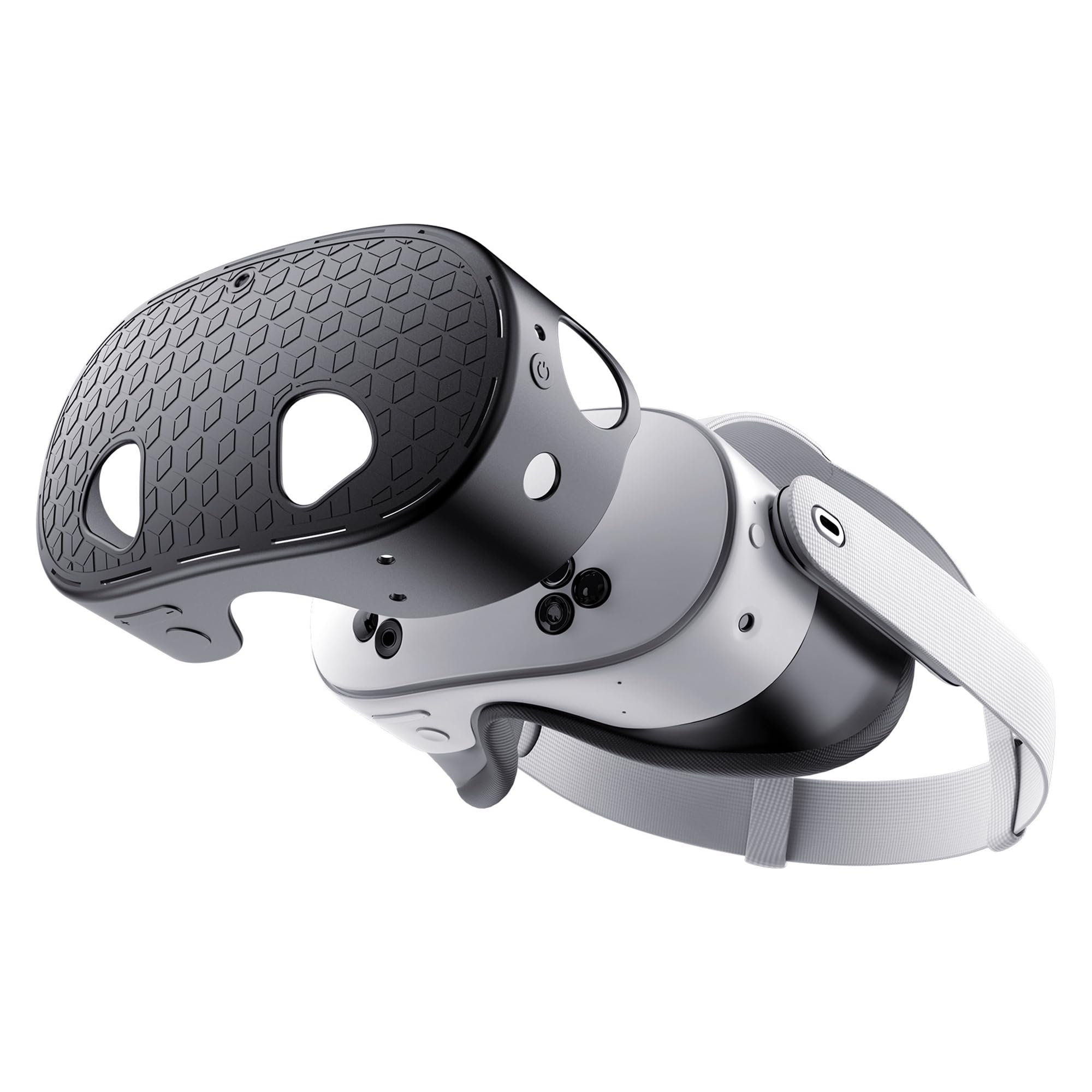 Front Shell Protector for Meta Quest 3S, Premium Silicone Cover Case for Oculus Quest 3S Ultimate Protection and Easy Installation with Precision Cutouts