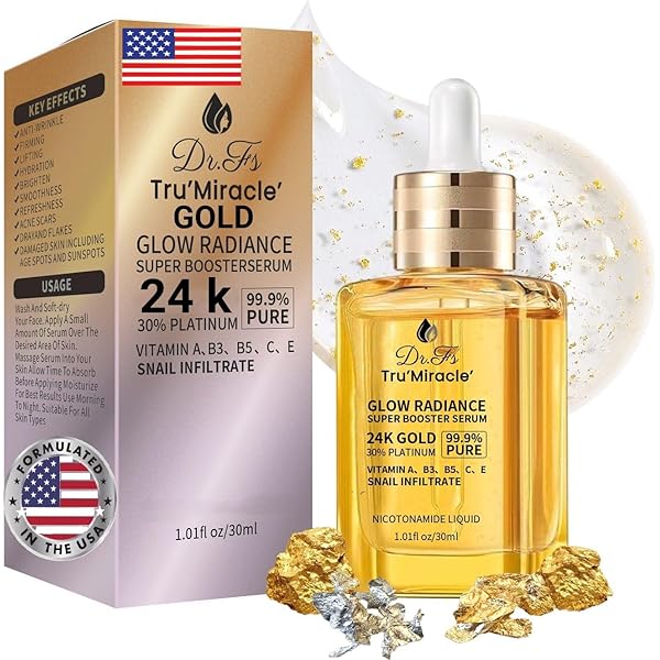 美容液 ZARNY ADVANCED GOLD FACE SERUM Amazon.com: Generic Serum with 24K Gold and Niacinamide, Hydrating