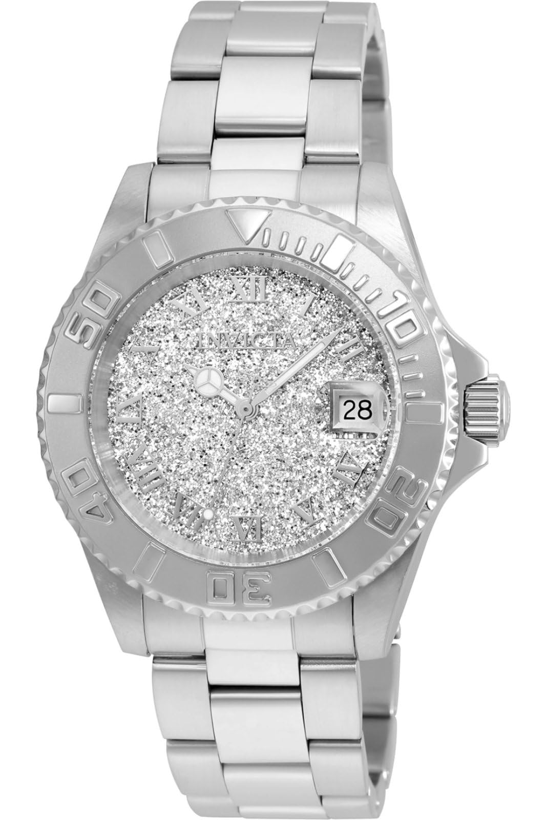 Invicta 22706 Angel Women's Wrist Watch Stainless Steel Quartz Silver Dial
