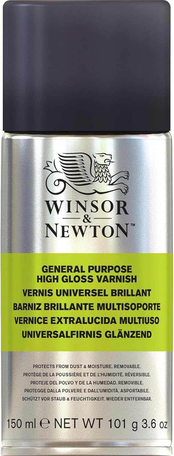 Winsor & Newton 400ml High Gloss Spray Varnish Amazon.co.uk DIY & Tools