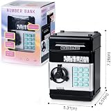 Highttoy Electronic Piggy Bank for Kids Password Safe Money Box ATM Savings view 6