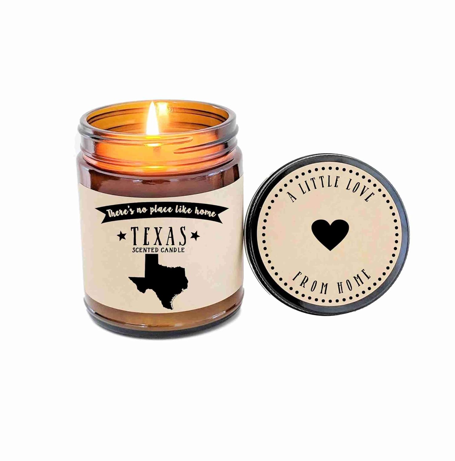 Texas Scented Candle Missing Home Homesick Gift Moving Gift New Home