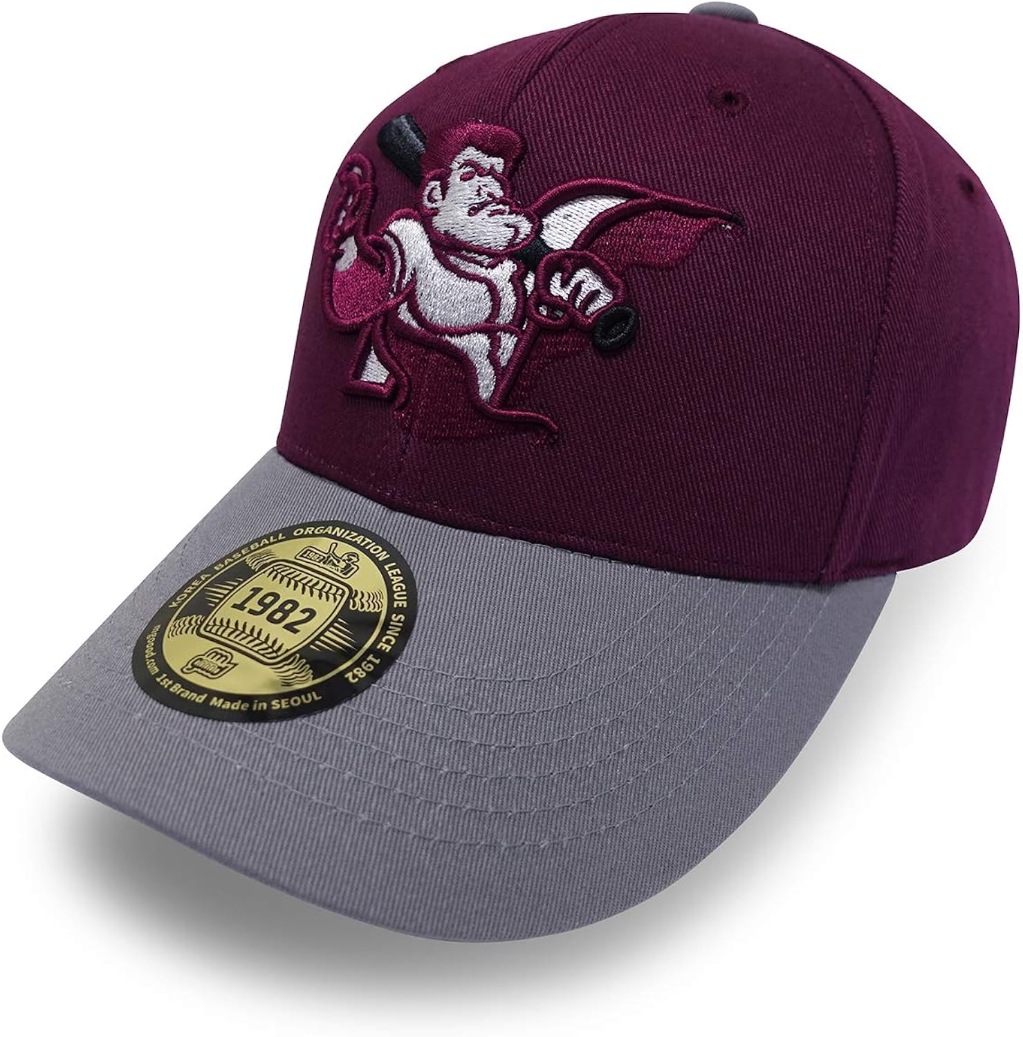 mgoood Baseball Caps Heroes Angry Series 2 - Adjustable Snap Back Baseball Cap for Unisex-Adult… (Reddish Purple): Clothing