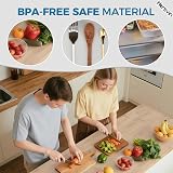 Hersvin Kitchen Drawer Liners 44.5cmx500cm Non-Slip EVA Waterproof Cupboard Mats view 4