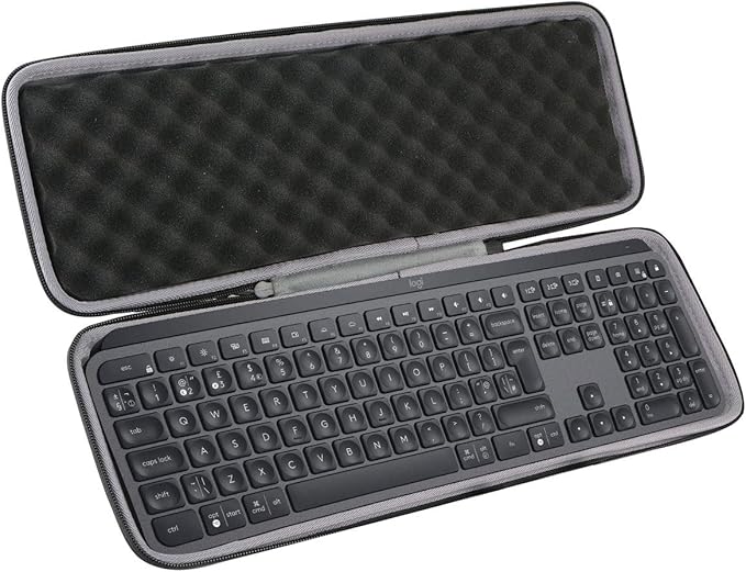 co2crea Hard Travel Case for Logitech MX Keys Advanced Wireless Illuminated Keyboard Amazon.ca