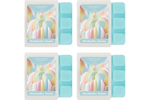 SCENTORINI Marshmallow Dreams Wax Melts, Scented Wax Melts, 4 Pack, Natural Soy Wax for Candle Making, Wax Warmer