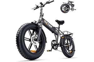DTTZH A12 Foldable Ebike for Adults, 2000W/1000W, 40/28MPH, 52V 25Ah, 48V 15Ah, Keyless Ignition, 60-80 Miles Range Folding Electric Bike, 14" Commuter Adult Electric Bicycle, UL2849 Certified E Bike