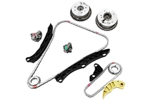 2.4 Timing Chain Kit W/VVT Sprocket 24321-2G111 Fits 2010-2014 Hyundai Sonata 2.0T 2.4L,2011-2014 Kia Optima, Sportage, Soren