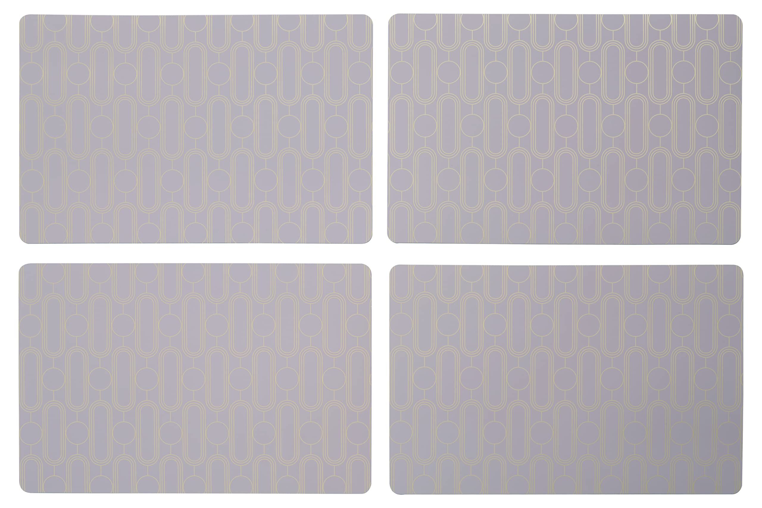 Premier Housewares Place Mats/Woven Place mats Mat/Purple Table Mats/ W44 X D29 X H1cm
