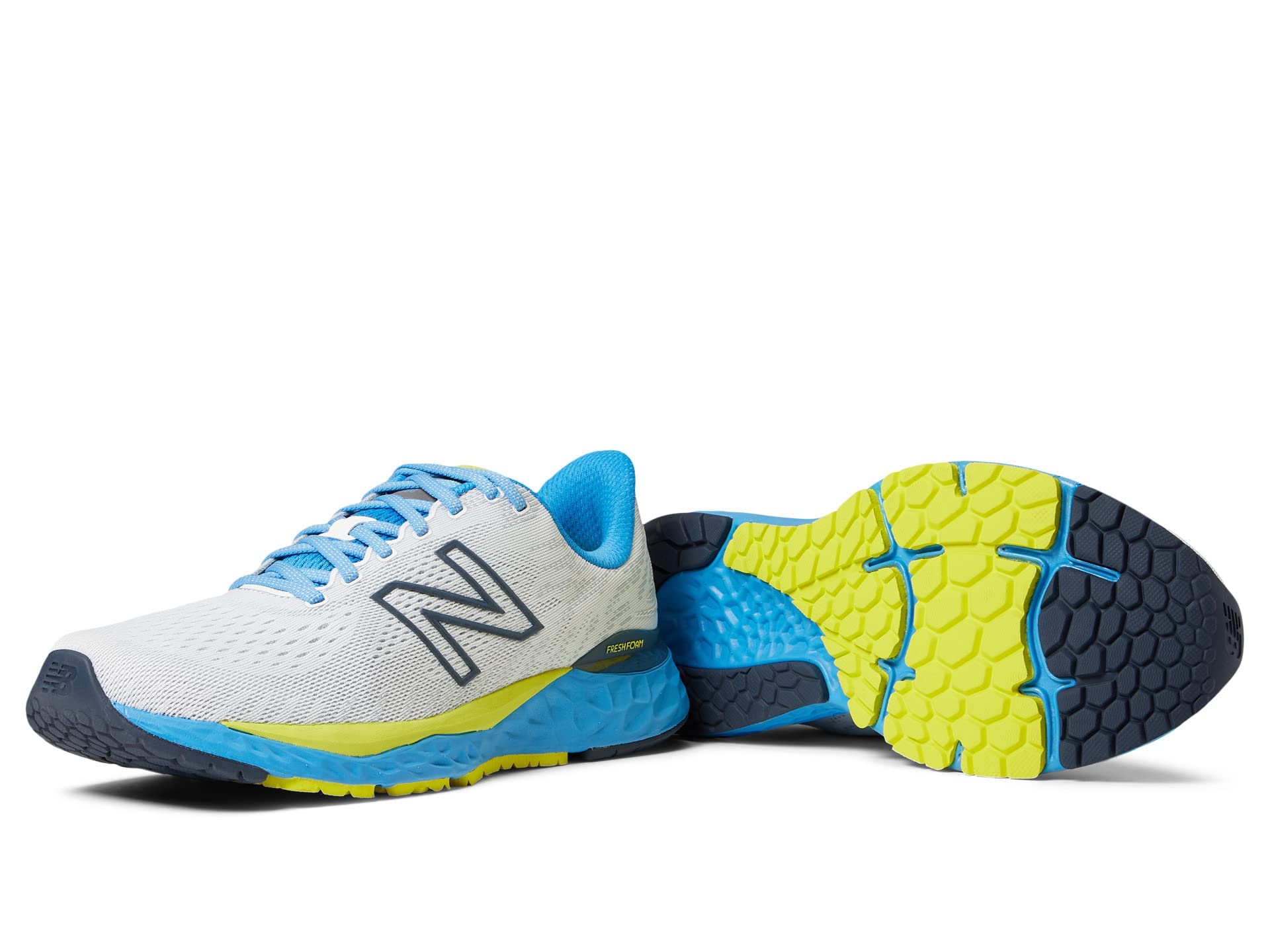 New Balance Fresh Foam 880v11 White/Helium 9.5 EE - Wide Image New Balance Fresh Foam 880v11 White/Helium 9.5 EE - Wide Image