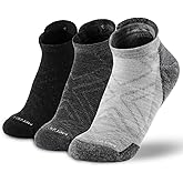 Merino Protect Merino Wool Running Socks For Men Women Moisture Wicking Ankle Sock Breathable Low Cut Socks 3Pack
