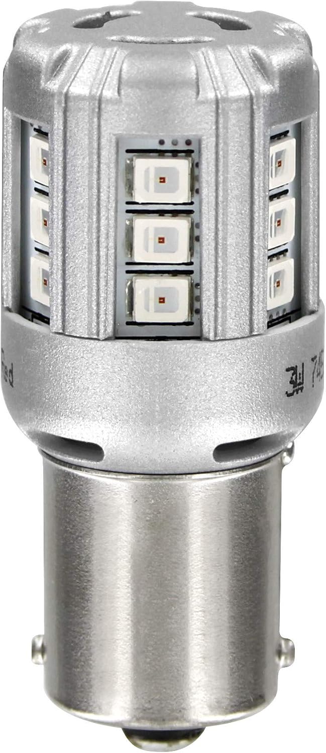 OSRAM LEDriving P21W Red LED Brake Light Bulbs 7456R-02B (Twin Pack), Other, Taglia unica