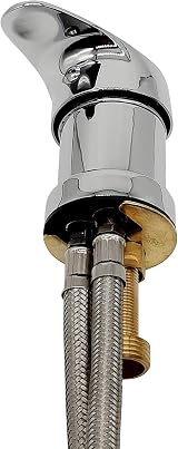 Hairstore Barber Salon Mixer Tap Faucet with Shower Head Brass Chrome view 3