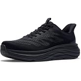 Coostar Mens Slip On Walking Shoes Cushioning Running Tennis Sneakers | Breathable, Arch Support, Non Slip, Cross Trainer, Gym, Workout