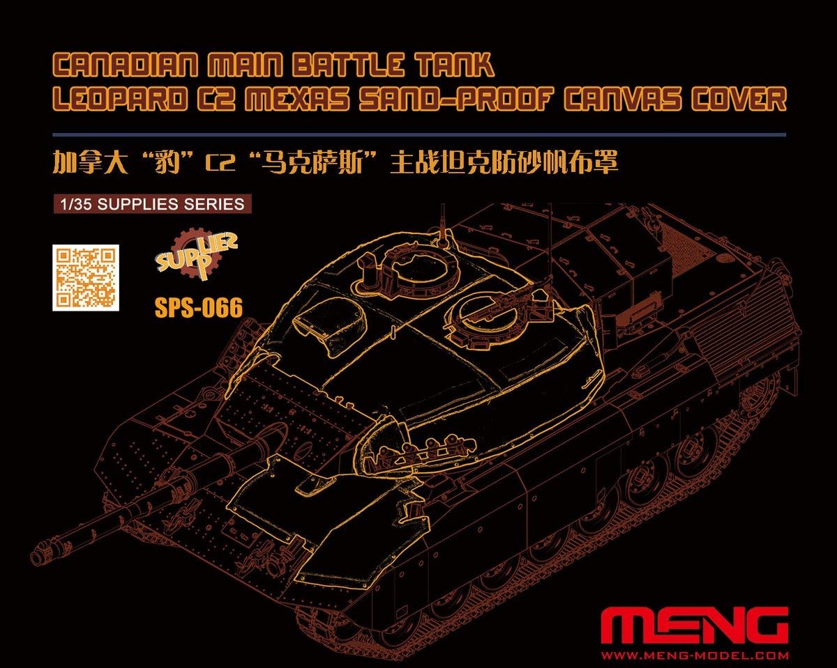 Meng Model 1:35 - Leopard MBT C2 MEXAS Sand Cover (Resin)